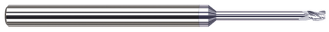 861062-C8 3 FL - 0.0620" (1/16) Cutter DIA x 0.0050" Radius x 0.0930" (3/32) LOC x 0.6250" (5/8) Reach - TiB2 Coated