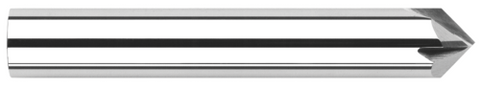 18024 0.3750" (3/8) Shank DIA x 45° per side - 4 FL - Uncoated