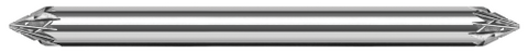 867545 0.2500" (1/4) Shank DIA x 45° per side  DE- 12 RH Teeth, 6 LH Teeth - Uncoated