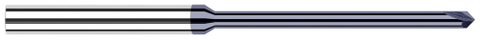 918245-C3 0.0310" (1/32) Neck DIA x 0.4700" Reach x 45° per side - 2 FL - AlTiN Coated