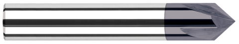 18733-C3 0.1250" (1/8) Shank DIA x 32.5° per side - 2 FL - AlTiN Coated