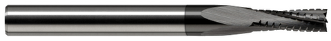969231-C4 4 FL - 0.0312" (1/32) Cutter DIA x 0.0930" (3/32) LOC  - Amorphous Diamond Coated