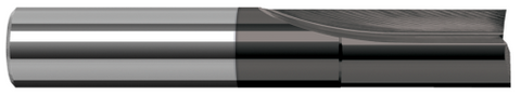 70462-C4 2 FL - 0.0625" (1/16) Cutter DIA x 0.3120" (5/16) LOC  - Amorphous Diamond Coated