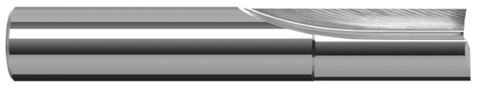 70516 2 FL - 0.2500" (1/4) Cutter DIA x 1.2500" (1-1/4) LOC  - Uncoated