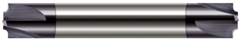 68197-C3 0.1970" Radius x 0.1070" Pilot DIA - 5° Flare  DE- 4 FL - AlTiN Coated