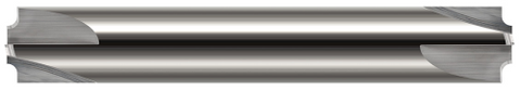 68125 0.1250" (1/8) Radius x 0.1070" Pilot DIA - 5° Flare  DE- 4 FL - Uncoated