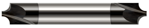 46062-C4 0.0620" (1/16) Radius x 0.0470" (3/64) Pilot DIA -  DE- 2 FL - Amorphous Diamond Coated