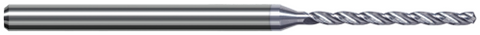 DQW0980-C8 2.489 mm Drill DIA x 34.000 mm Flute Length - 3 FL - TiB2 Coated
