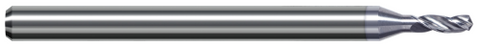 AVA0635-C8 1.612 mm Drill DIA x 7.600 mm Flute Length - 3 FL - TiB2 Coated