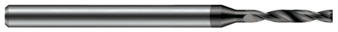 FBD0430-C3 1.092 mm Drill DIA x 7.400 mm Flute Length - 2 FL - AlTiN Coated
