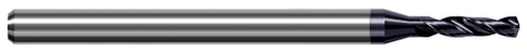 DHE1968-C3 5.000 mm Drill DIA x 24.000 mm Flute Length - 2 FL - AlTiN Coated