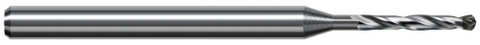 BCF1250 3.175 mm Drill DIA x 21.000 mm Flute Length - 2 FL - Uncoated