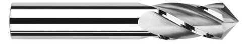 27406 0.0937" (3/32) Cutter DIA x 0.3750" (3/8) LOC x 100° included - 4 FL - Uncoated