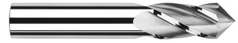 15301 0.0156" (1/64) Cutter DIA x 0.0470" (3/64) LOC x 90° included - 4 FL - Uncoated