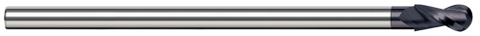 24710-C3 2 FL - 0.1562" (5/32) Cutter DIA x 0.2340" (15/64) LOC  - AlTiN Coated