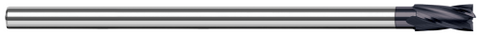 943208-C3 4 FL - 0.1250" (1/8) Cutter DIA x 0.1870" (3/16) LOC  - AlTiN Coated