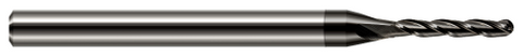 12820-C4 3 FL - 0.0200" Cutter DIA x 0.1000" LOC  - Amorphous Diamond Coated