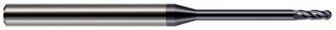991131-C3 4 FL - 0.0310" (1/32) Cutter DIA x 0.0930" (3/32) LOC x 0.3750" (3/8) Reach - AlTiN Coated