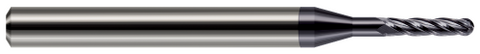 76895-C3 4 FL - 0.0950" Cutter DIA x 0.2850" LOC x 0.6250" (5/8) Reach - AlTiN Coated