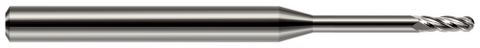 76830 4 FL - 0.0300" Cutter DIA x 0.0900" LOC x 0.2700" Reach - Uncoated