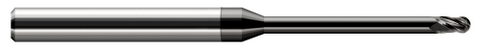 35693-C4 3 FL - 0.0930" (3/32) Cutter DIA x 0.1390" LOC x 1.1250" (1-1/8) Reach - Amorphous Diamond Coated