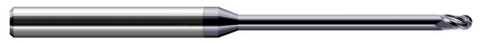 49245-C3 3 FL - 0.0450" Cutter DIA x 0.0670" LOC x 0.6800" Reach - AlTiN Coated