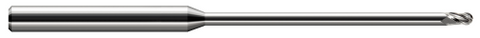 59431 3 FL - 0.0310" (1/32) Cutter DIA x 0.0460" LOC x 0.6250" (5/8) Reach - Uncoated