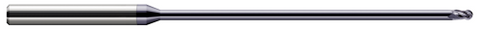 922720-C3 3 FL - 0.0200" Cutter DIA x 0.0300" LOC x 0.6000" Reach - AlTiN Coated