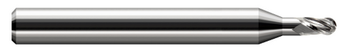 978500 3 FL - 0.1000" Cutter DIA x 0.1500" LOC x 0.3000" Reach - Uncoated