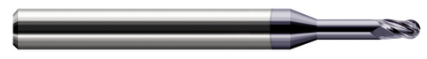 33514-C3 3 FL - 0.2180" (7/32) Cutter DIA x 0.3300" LOC x 1.1250" (1-1/8) Reach - AlTiN Coated