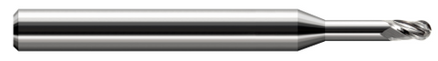 33424 3 FL - 0.0240" Cutter DIA x 0.0360" LOC x 0.1200" Reach - Uncoated