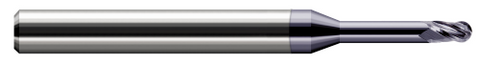 860678-C3 3 FL - 0.0780" (5/64) Cutter DIA x 0.1180" LOC x 0.4750" Reach - AlTiN Coated