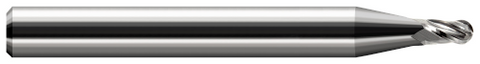 24531 2 FL - 0.0310" (1/32) Cutter DIA x 0.0460" LOC  - Uncoated