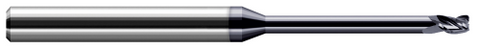 24040-C3 4 FL - 0.6250" (5/8) Cutter DIA x 0.0300" Radius x 0.9380" LOC x 5.6870" Reach - AlTiN Coated