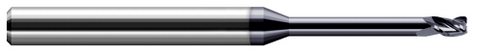 41805-C3 3 FL - 0.1180" Cutter DIA x 0.0100" Radius x 0.1770" LOC x 0.9500" Reach - AlTiN Coated