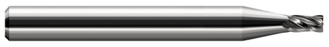 993899 4 FL - 0.1000" Cutter DIA x 0.0050" Radius x 0.1500" LOC  - Uncoated