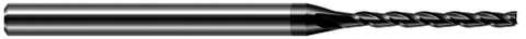 12785-C4 3 FL - 0.0850" Cutter DIA x 0.7500" (3/4) LOC  - Amorphous Diamond Coated