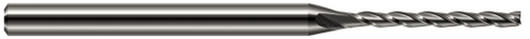 951331 3 FL - 0.0310" (1/32) Cutter DIA x 0.3120" (5/16) LOC  - Uncoated