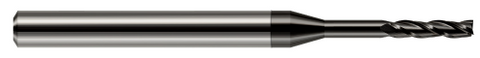 10116 3 FL - 0.2500" (1/4) Cutter DIA x 1.5000" (1-1/2) LOC x 2.0000" (2) Reach - Amorphous Diamond Coated