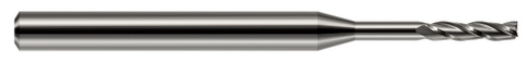 876693 3 FL - 0.0930" (3/32) Cutter DIA x 0.5000" (1/2) LOC x 0.7500" (3/4) Reach - Uncoated