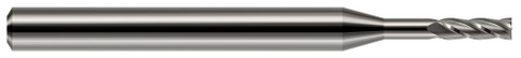 76485 4 FL - 0.0850" Cutter DIA x 0.2550" LOC x 0.5000" (1/2) Reach - Uncoated
