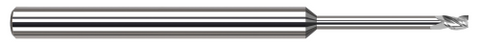 982175 3 FL - 0.0750" Cutter DIA x 0.1120" LOC x 0.7500" (3/4) Reach - Uncoated