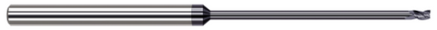 969662-C3 3 FL - 0.0620" (1/16) Cutter DIA x 0.0930" (3/32) LOC x 1.3750" (1-3/8) Reach - AlTiN Coated