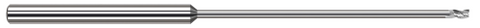 972078 3 FL - 0.0780" (5/64) Cutter DIA x 0.1170" LOC x 2.3430" (2-11/32) Reach - Uncoated