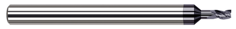 47880-C3 3 FL - 0.0800" Cutter DIA x 0.1200" LOC x 0.2400" Reach - AlTiN Coated