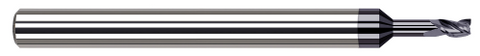 945550-C3 3 FL - 0.0500" Cutter DIA x 0.0750" LOC x 0.2030" (13/64) Reach - AlTiN Coated