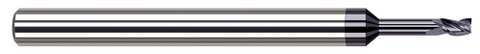 33212-C3 3 FL - 0.0120" Cutter DIA x 0.0180" LOC x 0.0600" Reach - AlTiN Coated