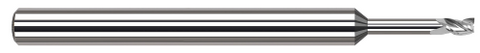 937031 3 FL - 0.0310" (1/32) Cutter DIA x 0.0460" LOC x 0.1870" (3/16) Reach - Uncoated