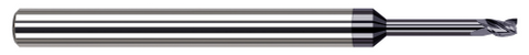 934893-C3 3 FL - 0.0930" (3/32) Cutter DIA x 0.1390" LOC x 0.6700" Reach - AlTiN Coated