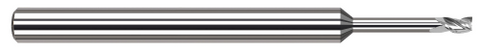 934893 3 FL - 0.0930" (3/32) Cutter DIA x 0.1390" LOC x 0.6700" Reach - Uncoated
